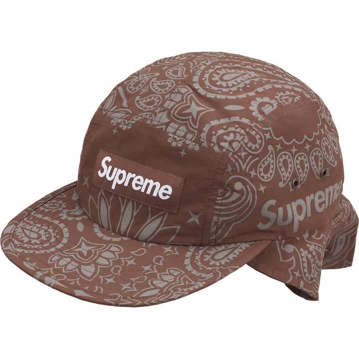 Reflective Bandana Sunshield Camp Cap - Shop - Supreme