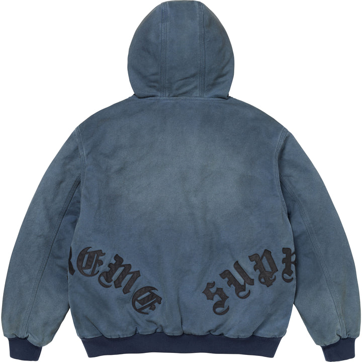 Leather Appliqué Hooded Work Jacket - Shop - Supreme