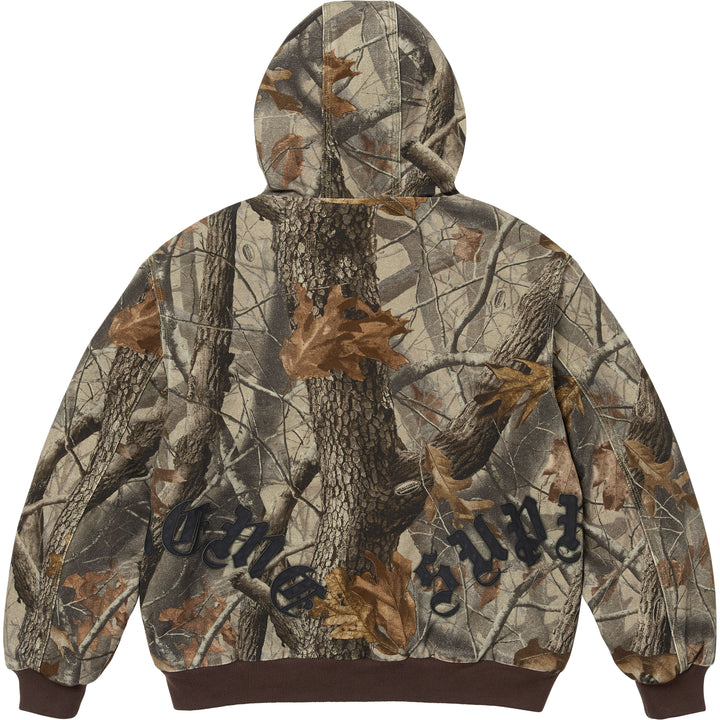 Leather Appliqué Hooded Work Jacket - Shop - Supreme