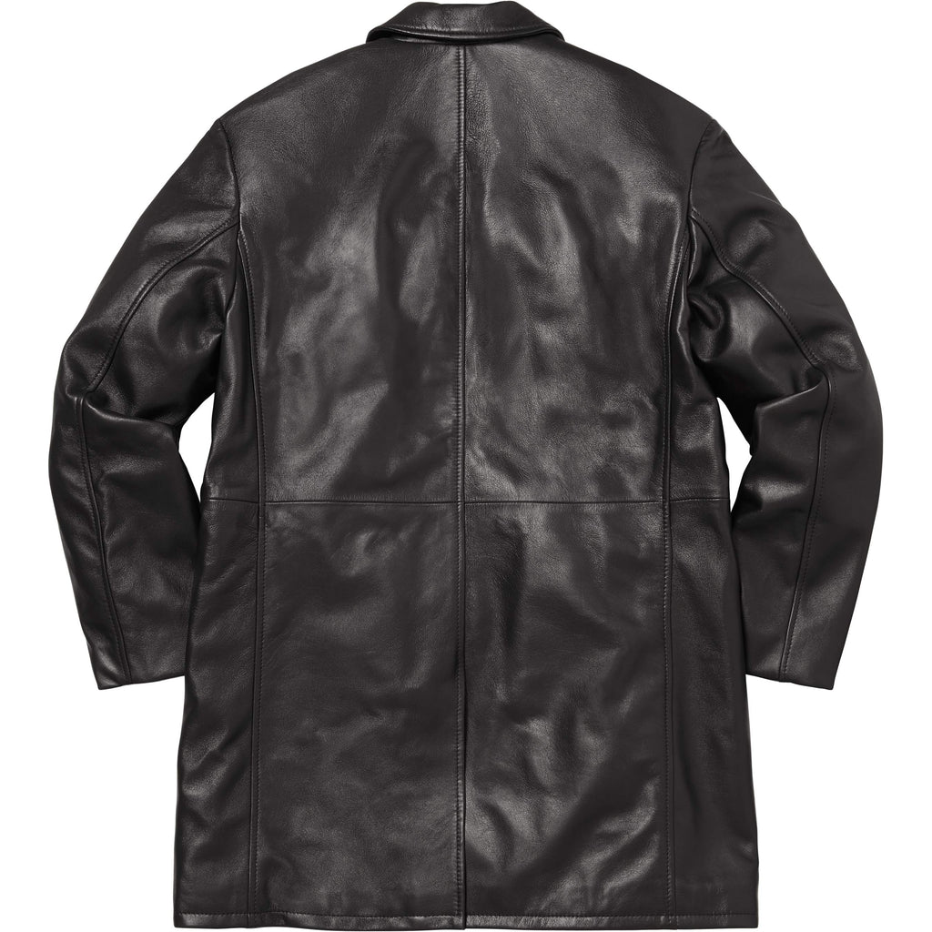 Supreme®/Schott® Leather Overcoat