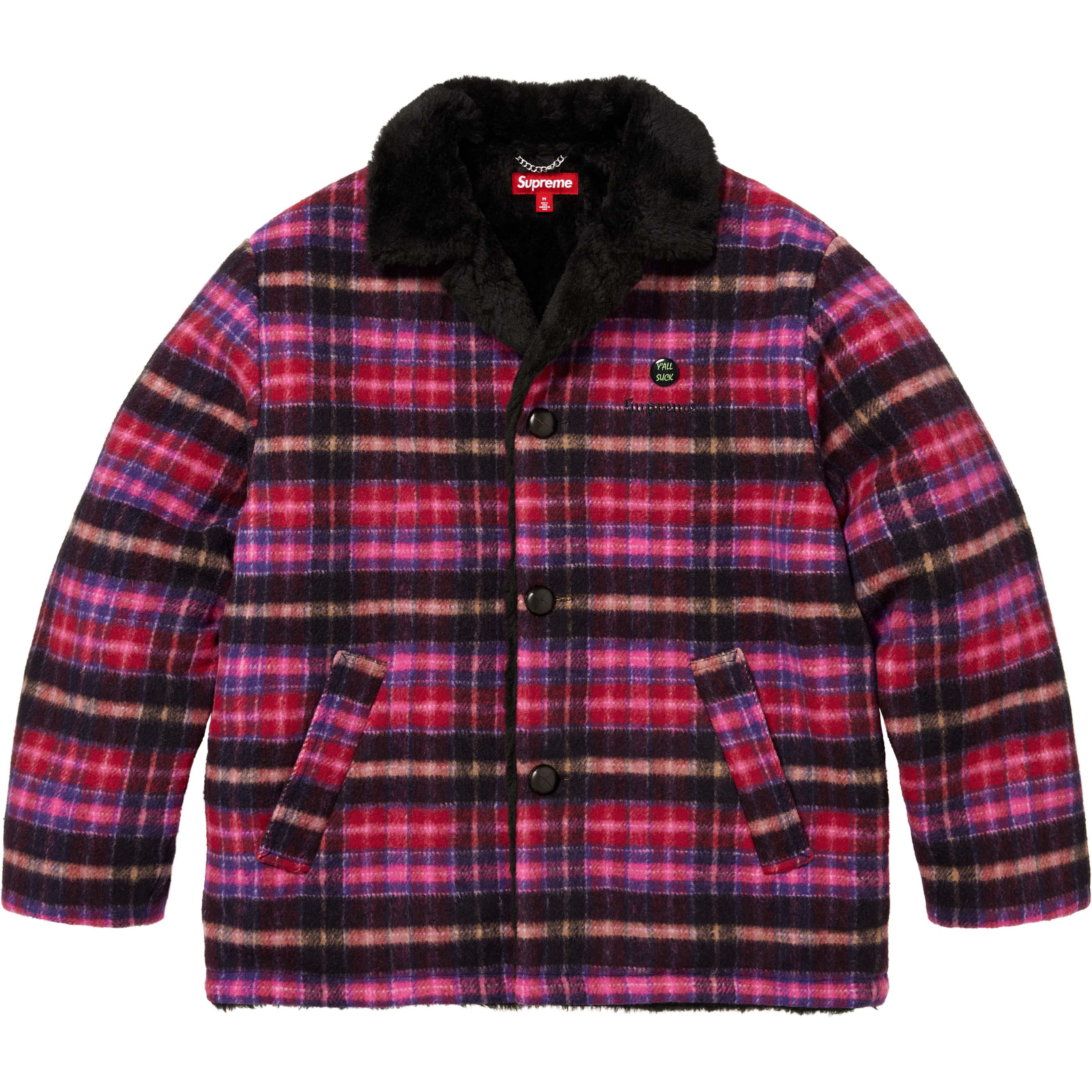 Plaid Car Coat - Shop - Supreme