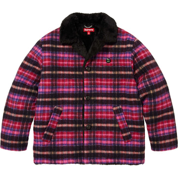 Plaid Car Coat