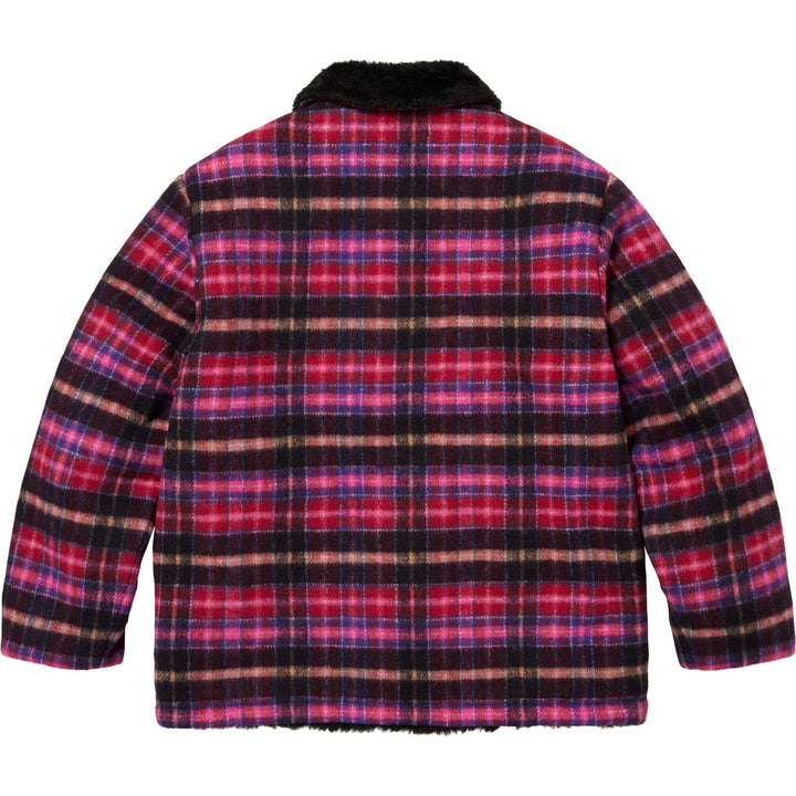 Plaid Car Coat-8
