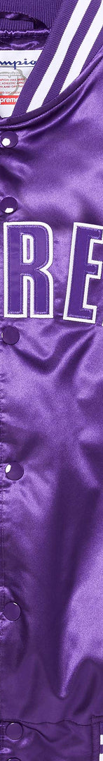 Supreme®/Champion® Satin Varsity Jacket