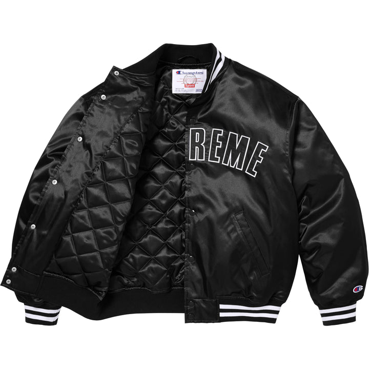 Supreme®/Champion® Satin Varsity Jacket - Shop - Supreme