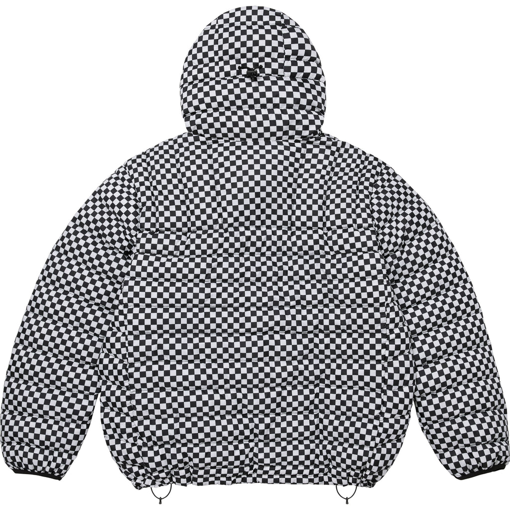 Micro Down Half Zip Hooded Pullover