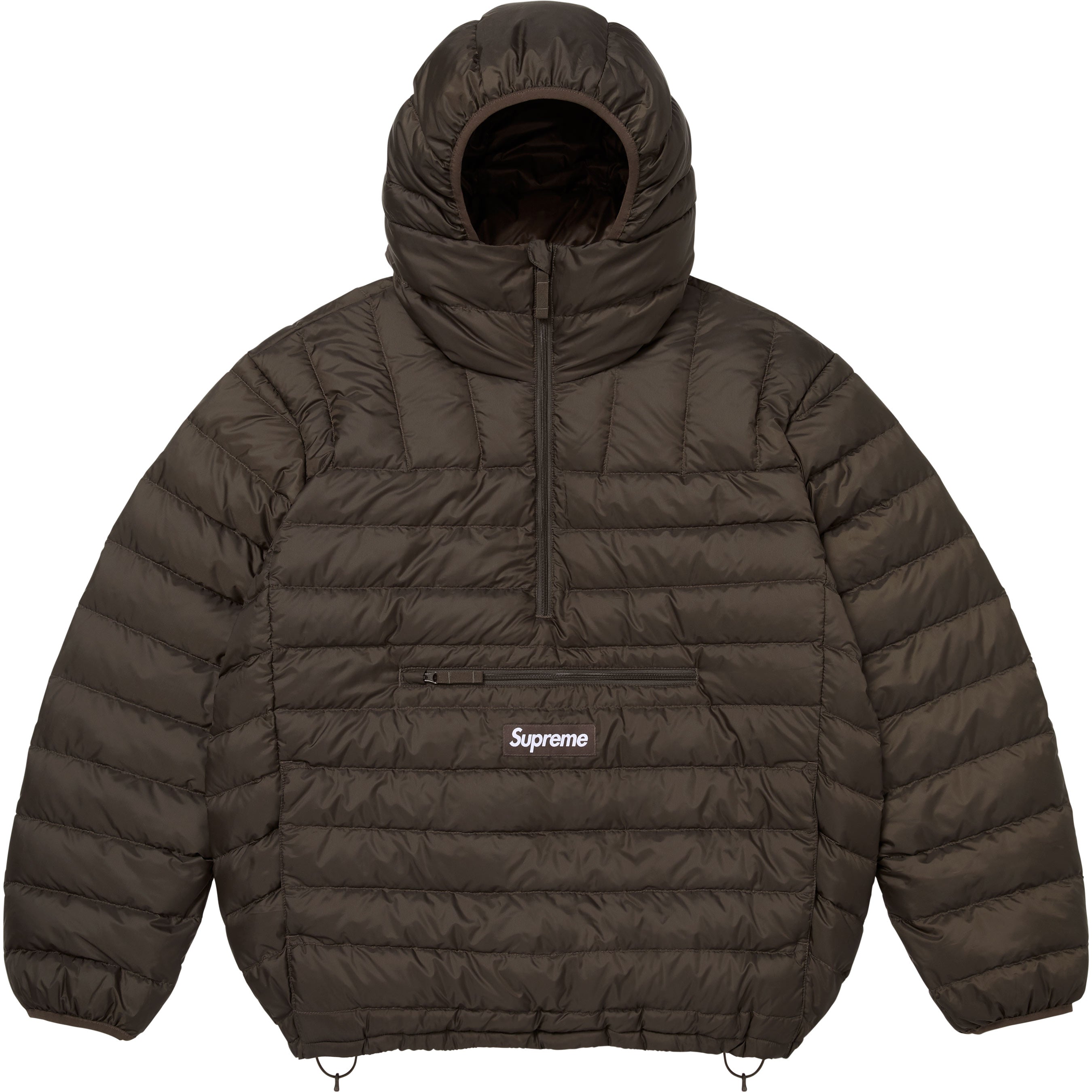 Supreme ハーフジップ ナイロンジャケット Micro Down Half Zip Hooded Pullover - Shop - Supreme