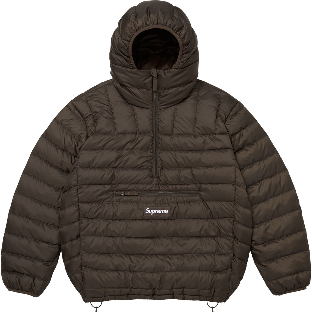 Micro Down Half Zip Hooded Pullover - Shop - Supreme