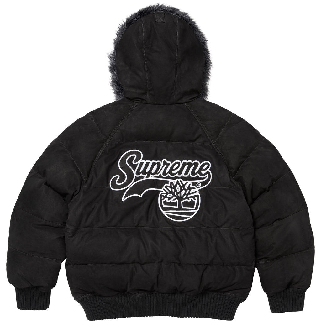 Supreme®/Timberland® Suede Puffer Jacket - Shop - Supreme