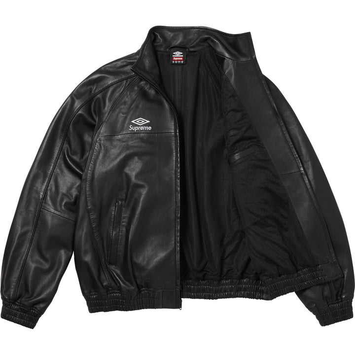ジャケット・アウター supreme UMBRO Supreme x Umbro Cotton Ripstop Track Jacket Black Size
