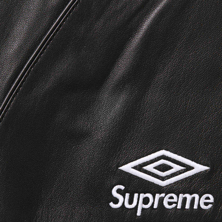 Supreme®/Umbro® Leather Track Jacket-12