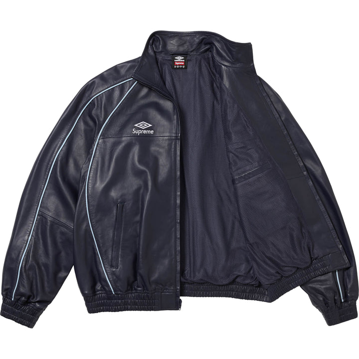Supreme®/Umbro® Leather Track Jacket-2