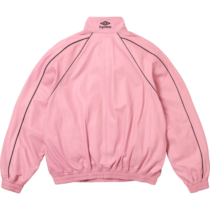 supreme × UMBRO トラックジャケット Supreme®/Umbro® Leather Track Jacket - Shop - Supreme