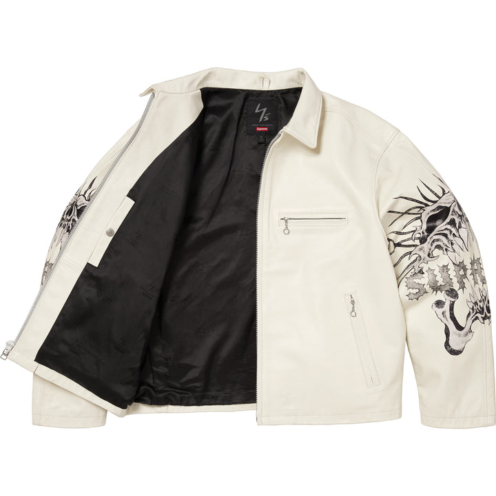 ジャケット・アウター SUPREME 05AW Wing Foot Leather Jacket ジャケット・アウター SUPREME 05AW Wing Foot Leather Jacket