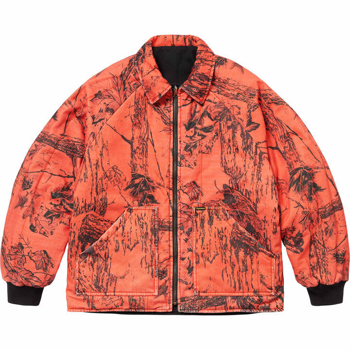 SupRealTree Reversible Quilted Work Jacket