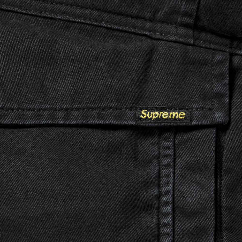 Reversible Faux Fur Hooded Work Jacket - Image 6