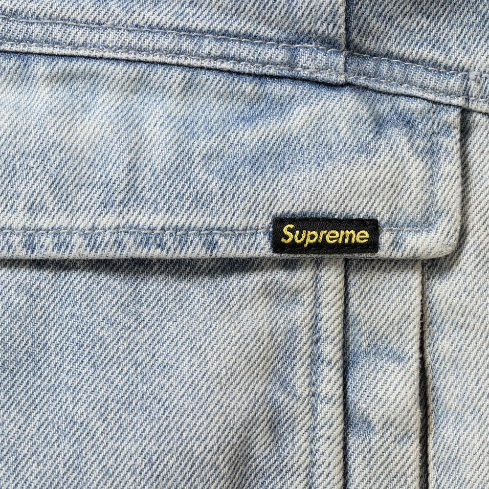 Reversible Faux Fur Hooded Work Jacket - Image 6