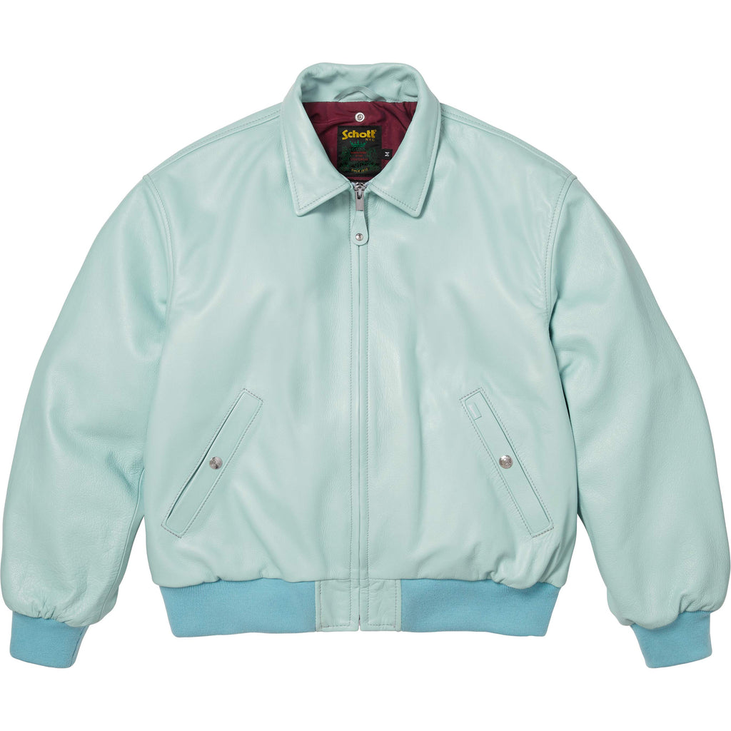 Supreme®/Schott® Shearling Collar Bomber Jacket