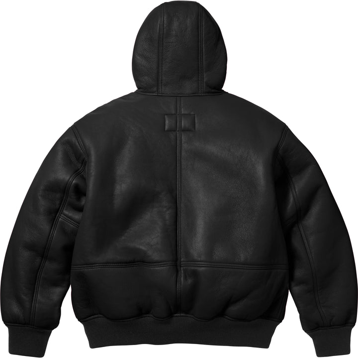 Supreme®/Schott® Shearling Hooded Work Jacket - Shop - Supreme
