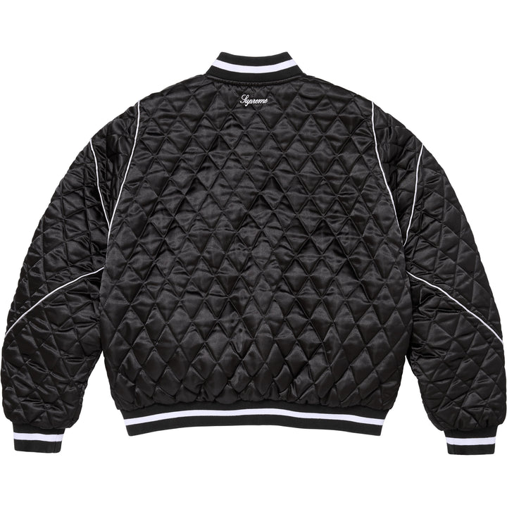 Supreme®/Champion® Quilted Satin Varsity Jacket - Shop - Supreme