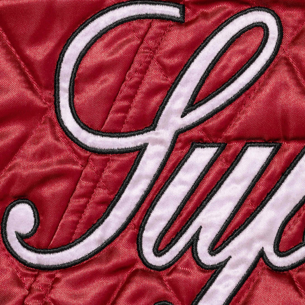 Supreme®/Champion® Quilted Satin Varsity Jacket