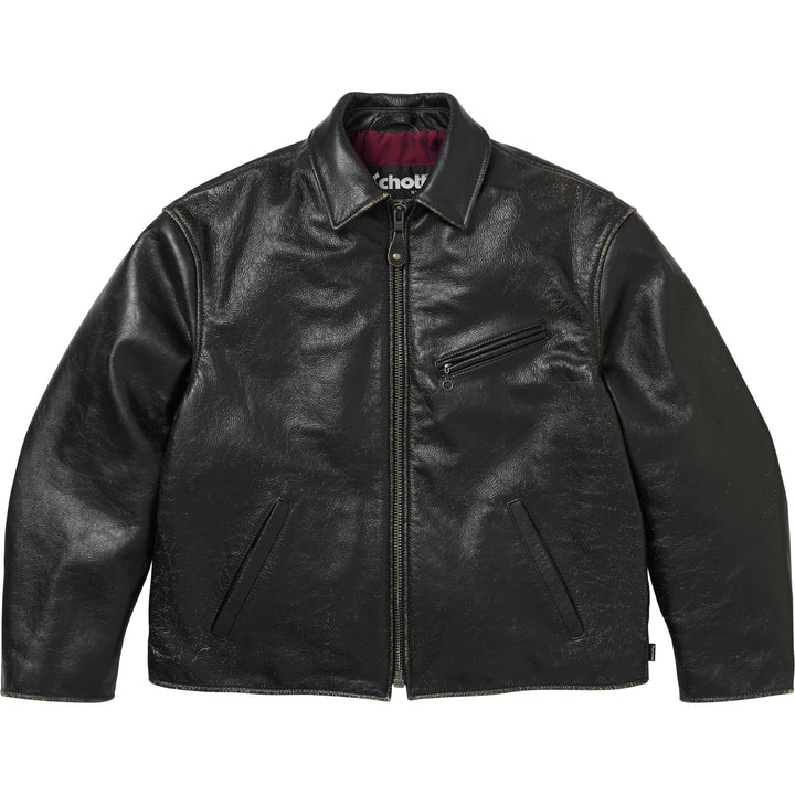 Supreme®/Schott® Distressed Leather Jacket - Shop - Supreme