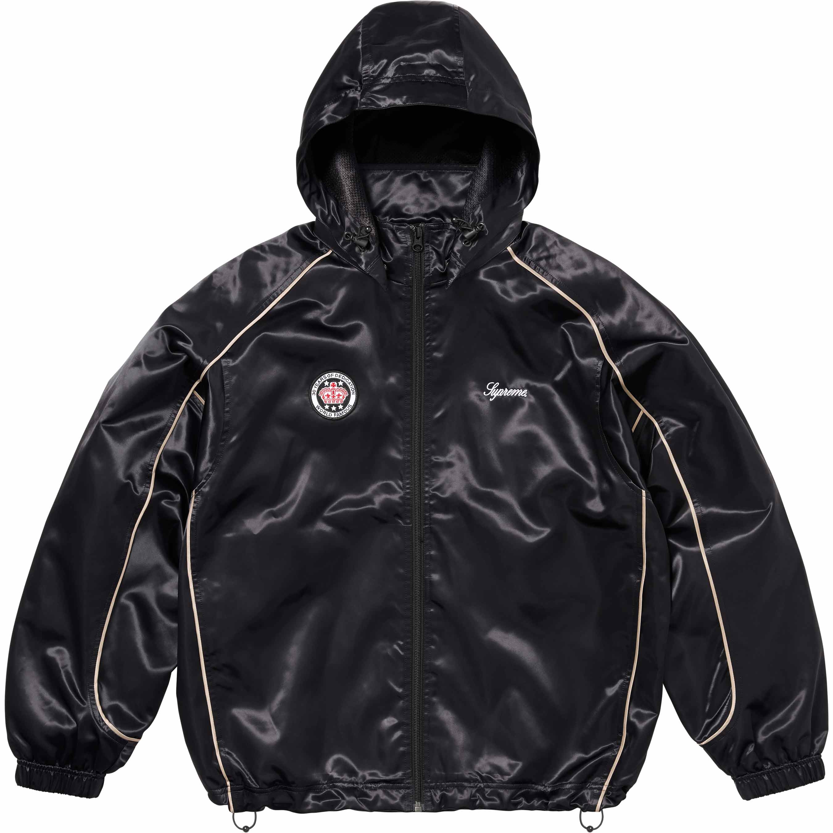 Supreme champion track hot sale jacket black