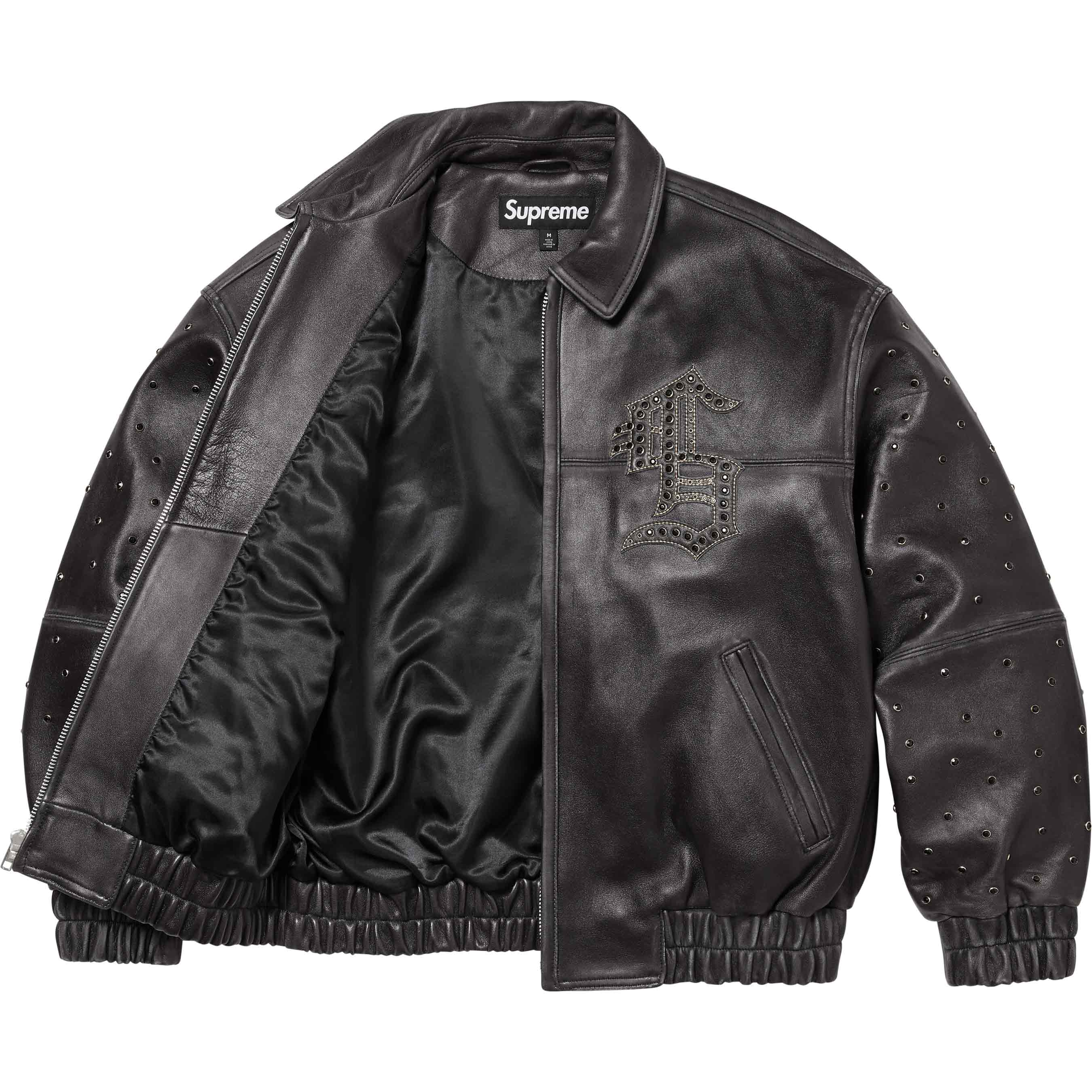 Gem Studded Leather Jacket - Shop - Supreme