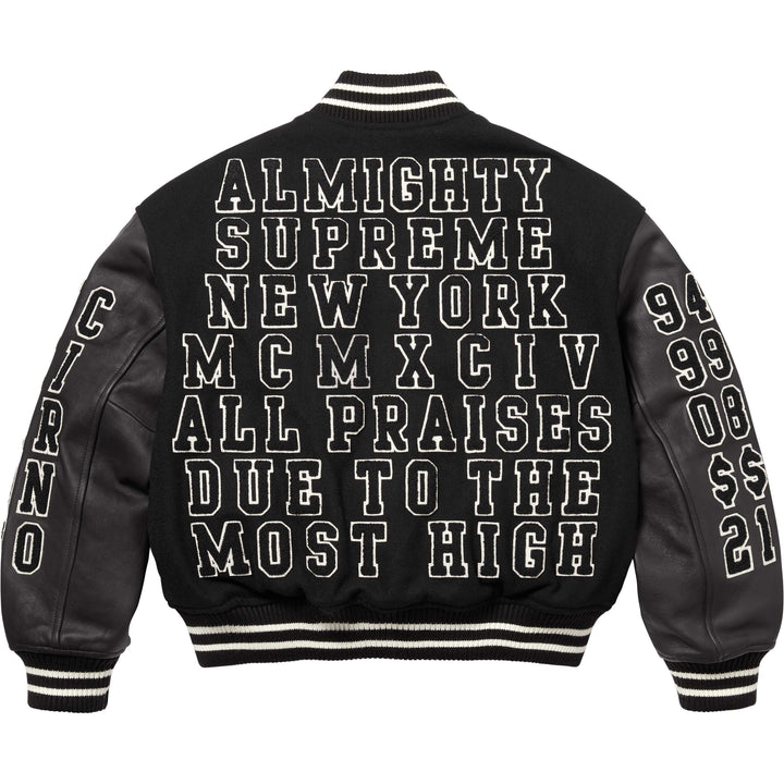 Praises Varsity Jacket - Shop - Supreme