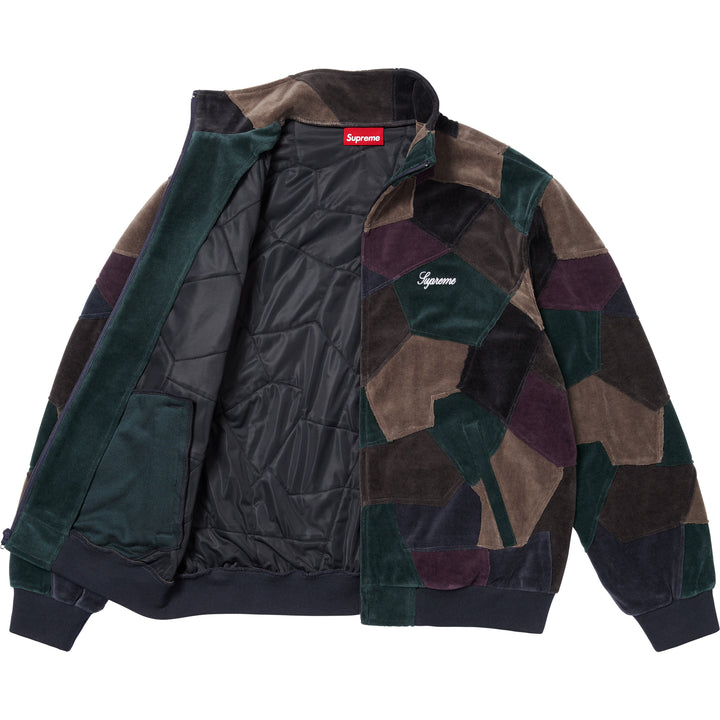 超安い品質 Patchwork Velour Supreme - Shop - Jacket Track ジャケット・アウター