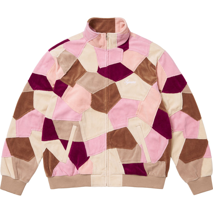 Patchwork Velour Track Jacket - Shop - Supreme