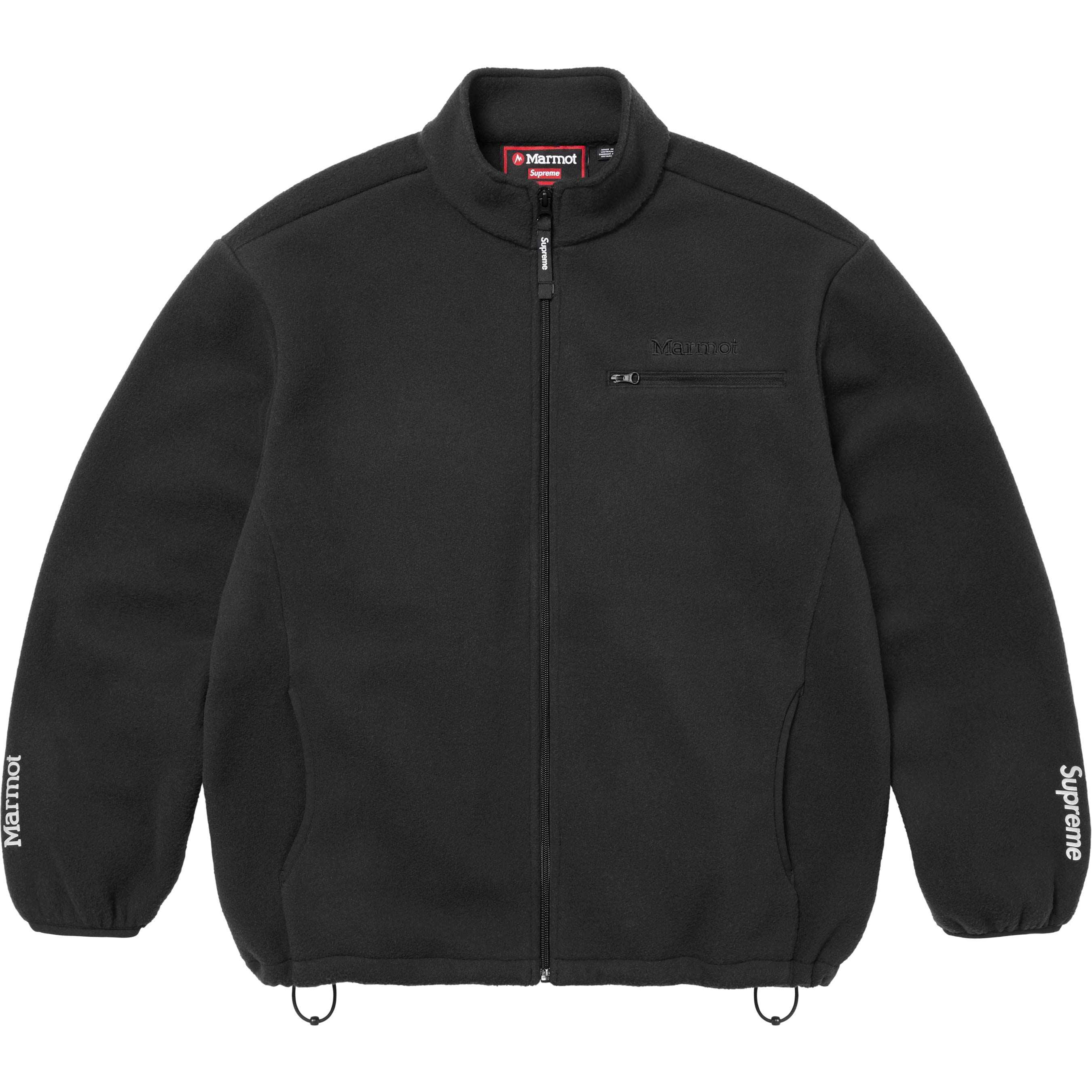 SupremeLeatherCollarUtilityJacketフード付き Supreme®/Marmot® Fleece Jacket - Shop - Supreme