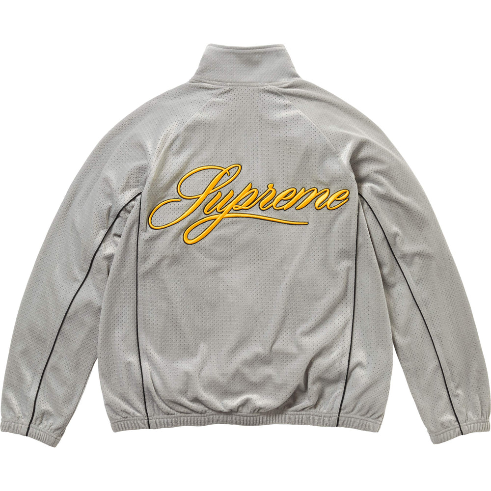 Velour Mesh Track Jacket - Image 3