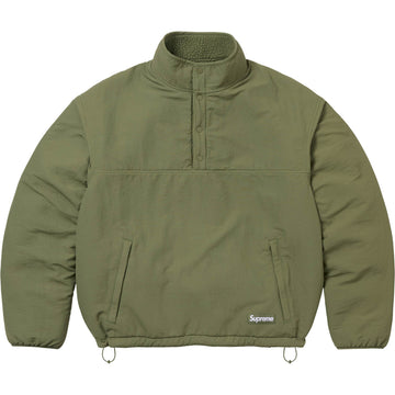 Polartec® Shearling Reversible Pullover