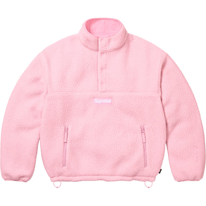 Polartec® Shearling Reversible Pullover-12