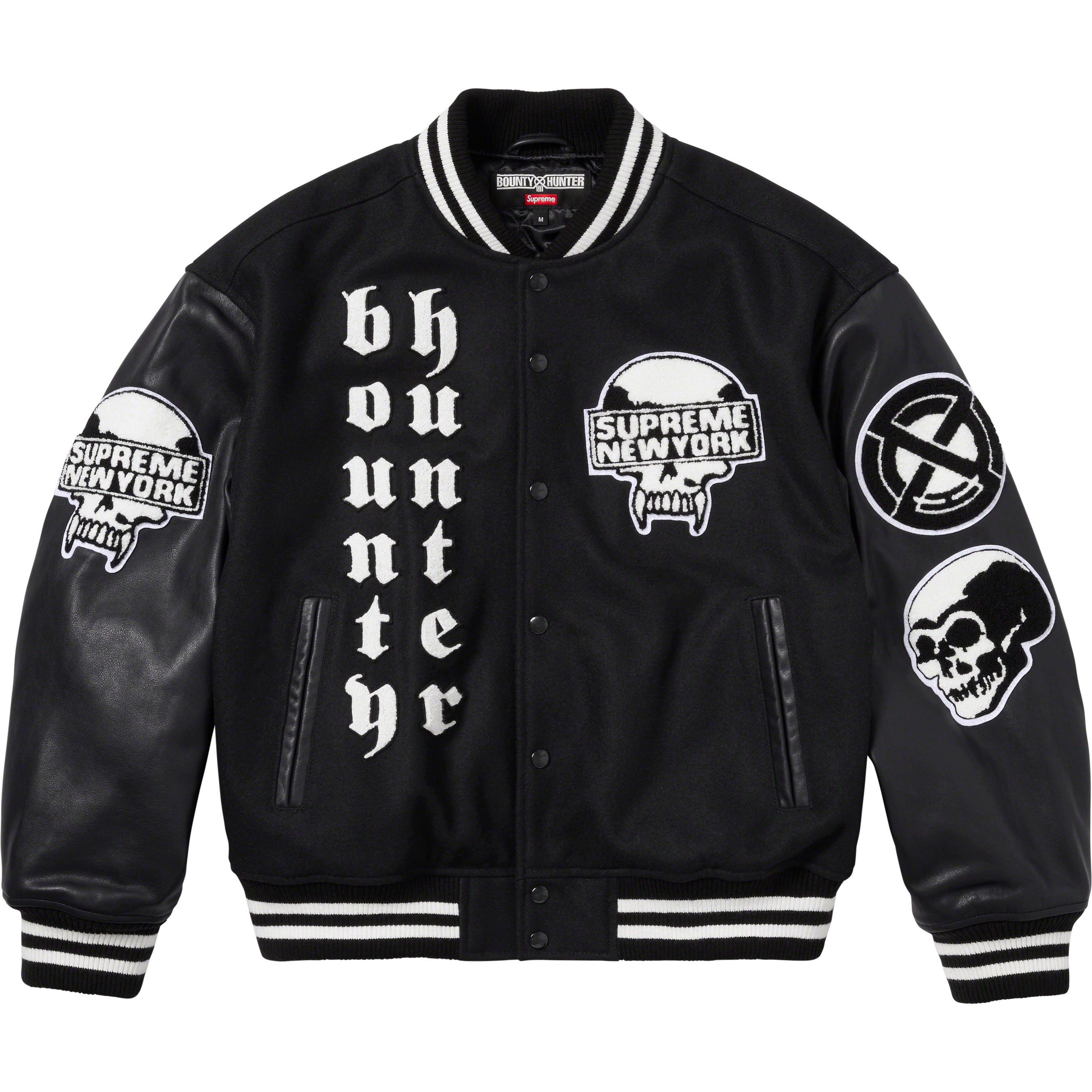 Supreme Bounty Hunter Varsity Jacket M