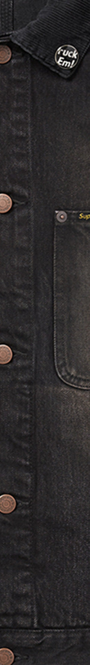 Distressed Selvedge Trucker Jacket