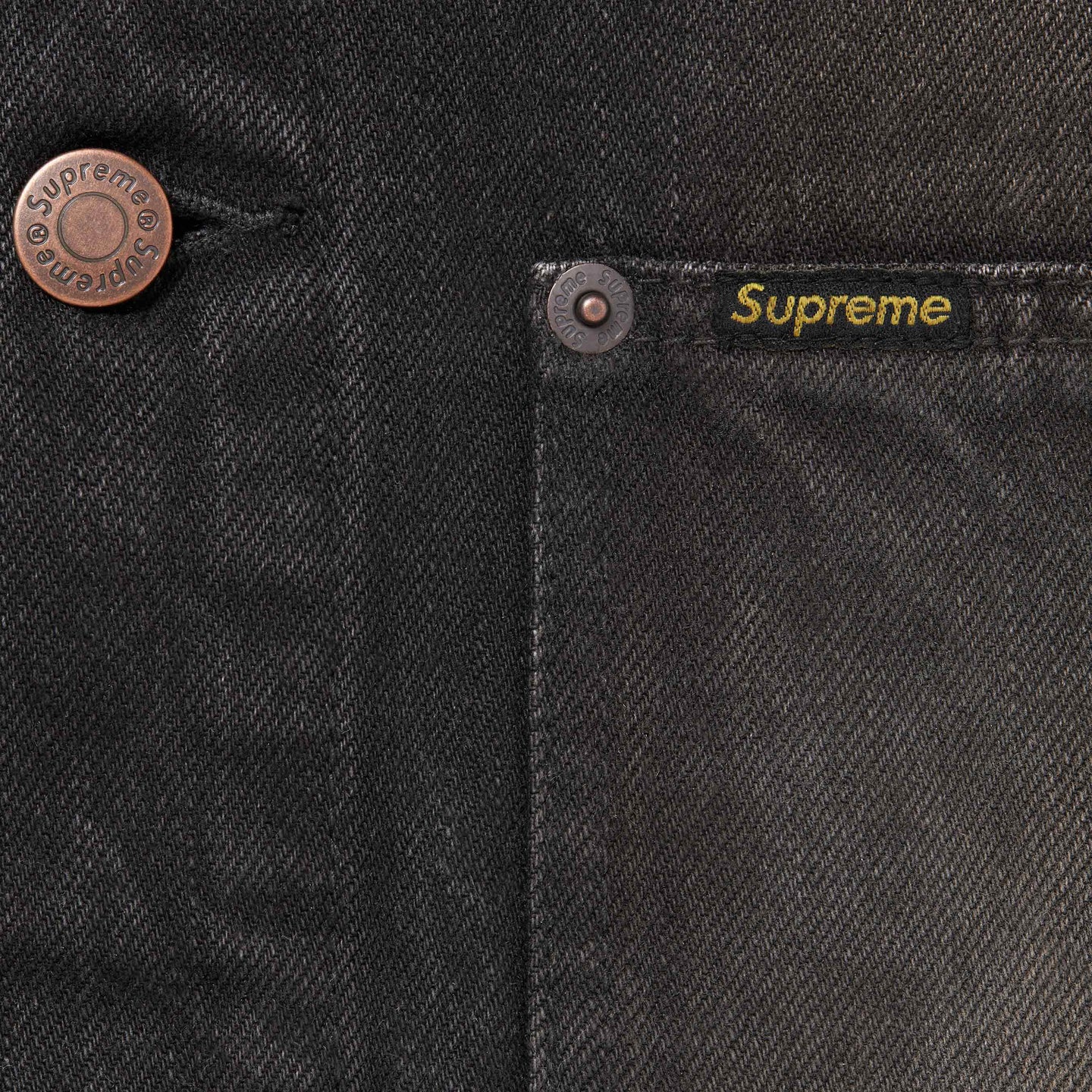Distressed Selvedge Trucker Jacket