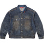 Distressed Selvedge Trucker Jacket