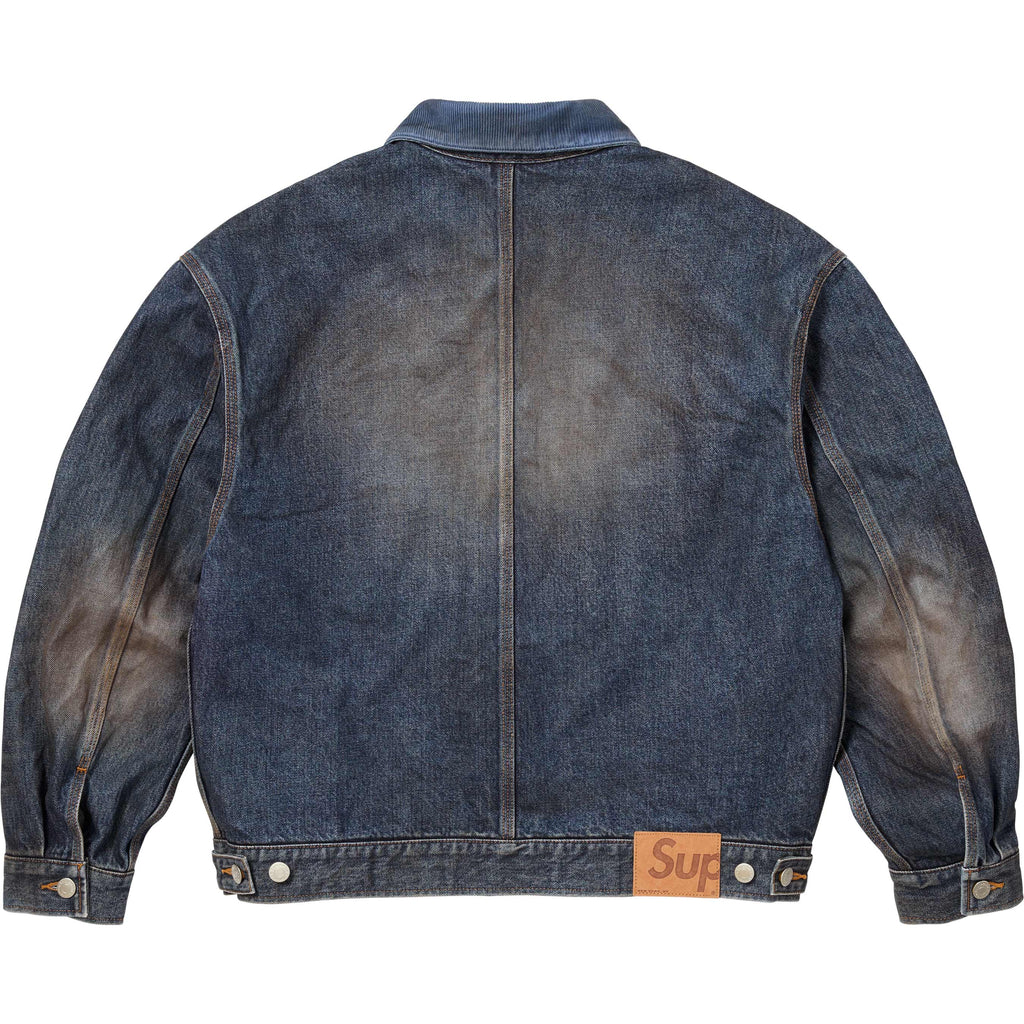 Distressed Selvedge Trucker Jacket