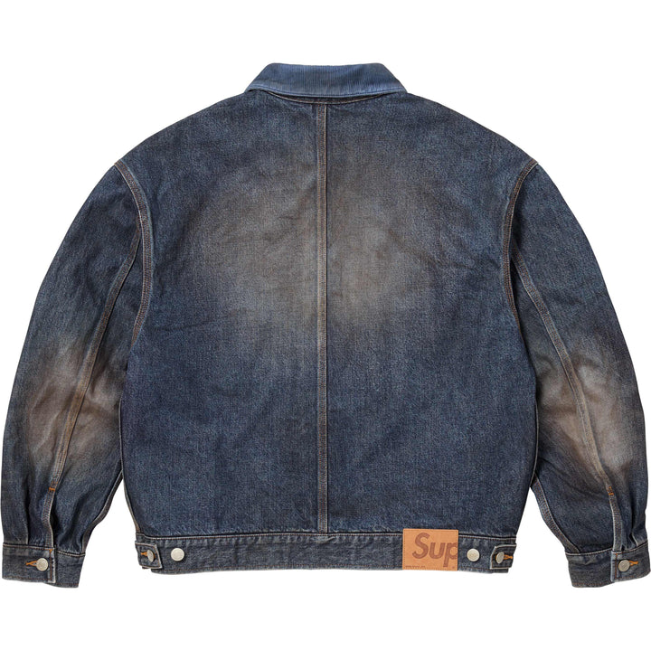 Distressed Selvedge Trucker Jacket - Shop - Supreme