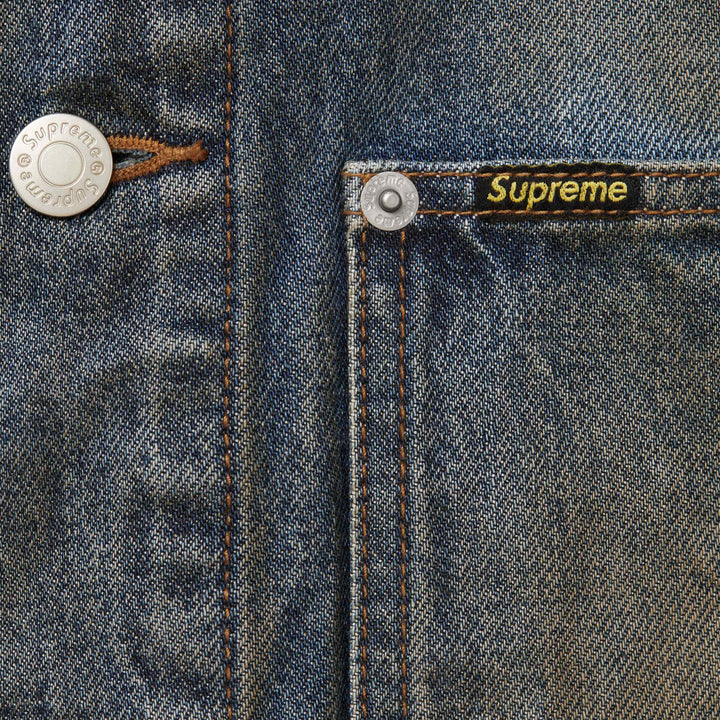 Distressed Selvedge Trucker Jacket