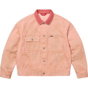 Distressed Selvedge Trucker Jacket