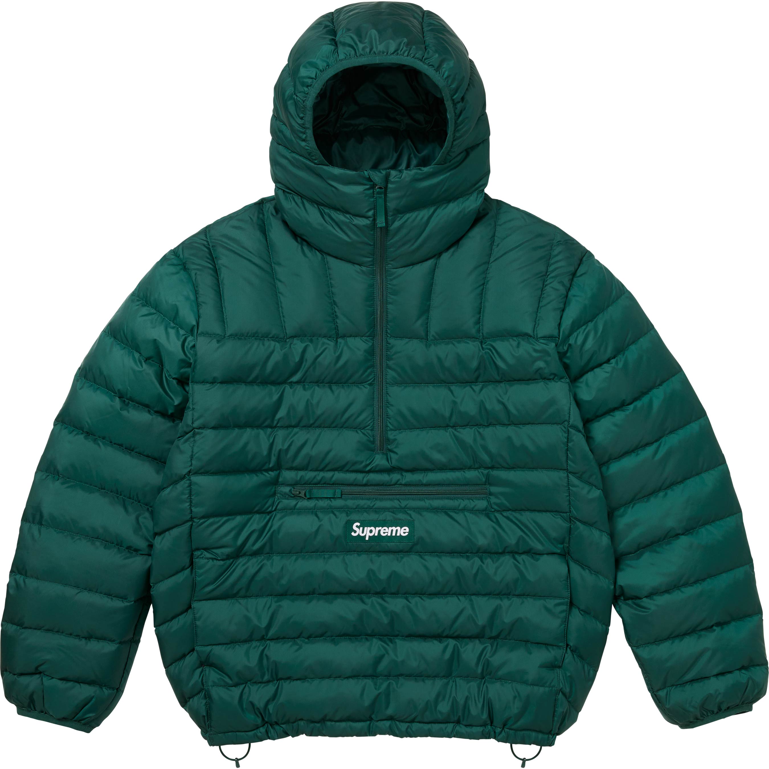 Micro Down Half Zip Hooded Pullover - Shop - Supreme