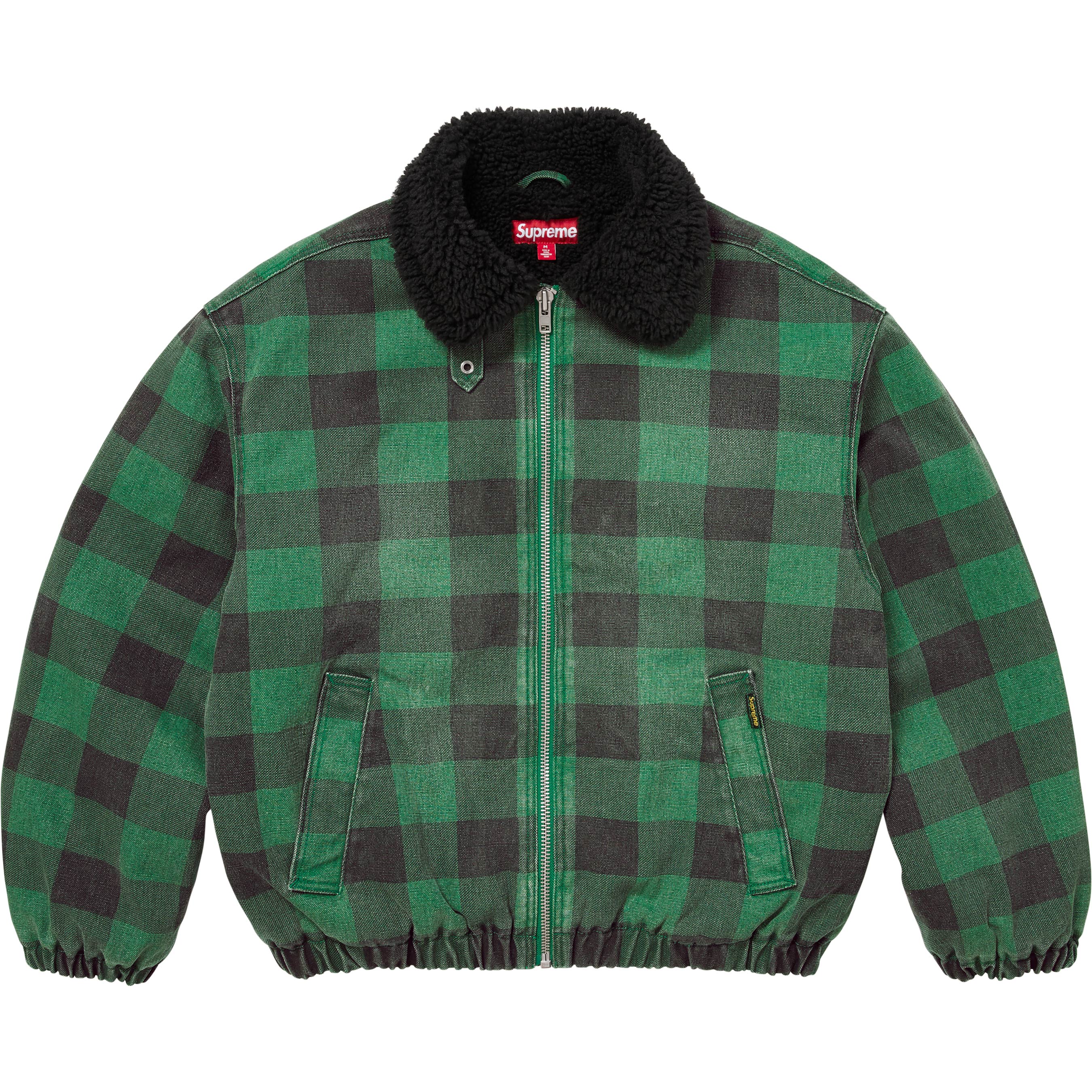 Faux Shearling Lined Bomber Jacket - Shop - Supreme