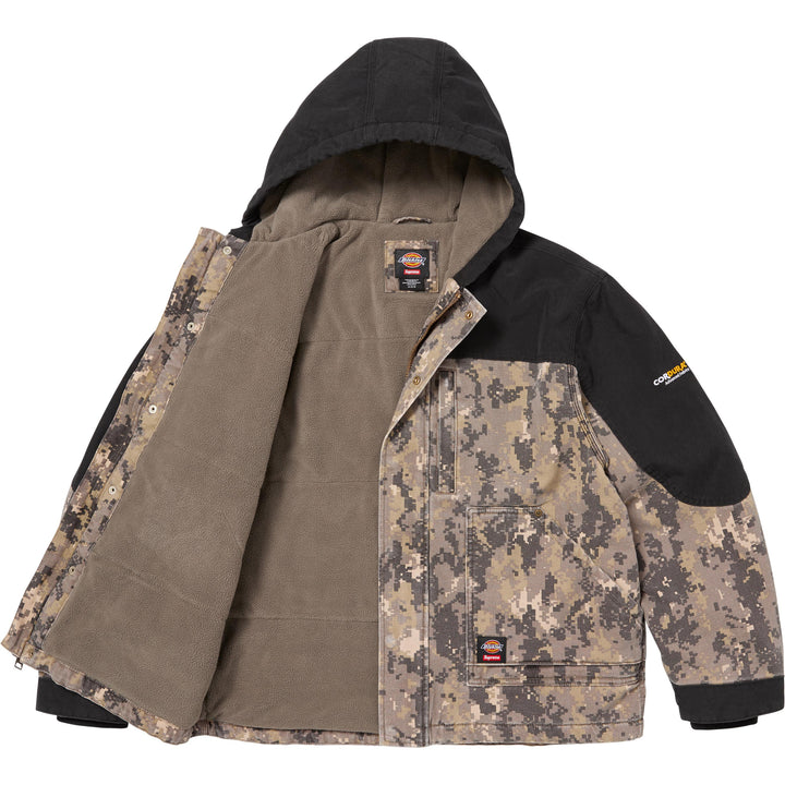 GQ2050◇Supreme / Dickies : 24fw Hooded Supreme Dickies Hooded Work Jacket Black Men's - FW24 - US