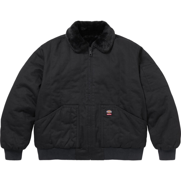 s*o様 【Supreme】Moleskin Work Jacket Black Supreme Moleskin Work Jacket (FW23) - $228