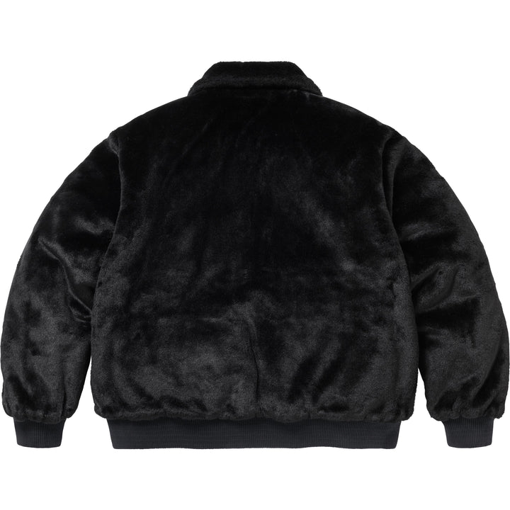 Supreme®/Dickies® Reversible Quilted Faux Fur Work Jacket-12