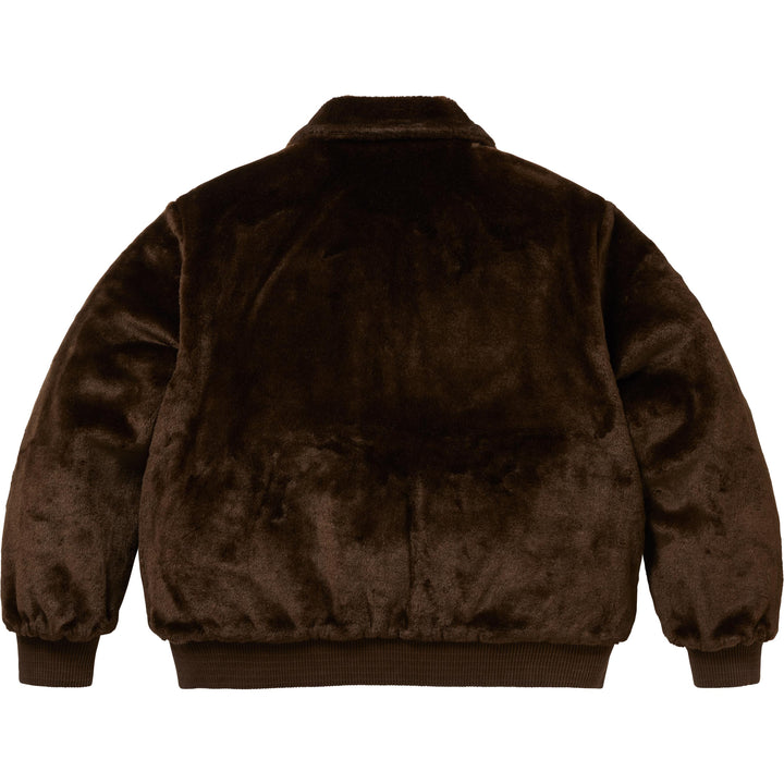 Supreme®/Dickies® Reversible Quilted Faux Fur Work Jacket-5