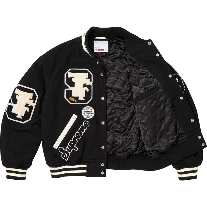 supreme Delta Logo Varsity Jacket Lサイズ Supreme Delta Logo Varsity Jacket (FW19) - $338